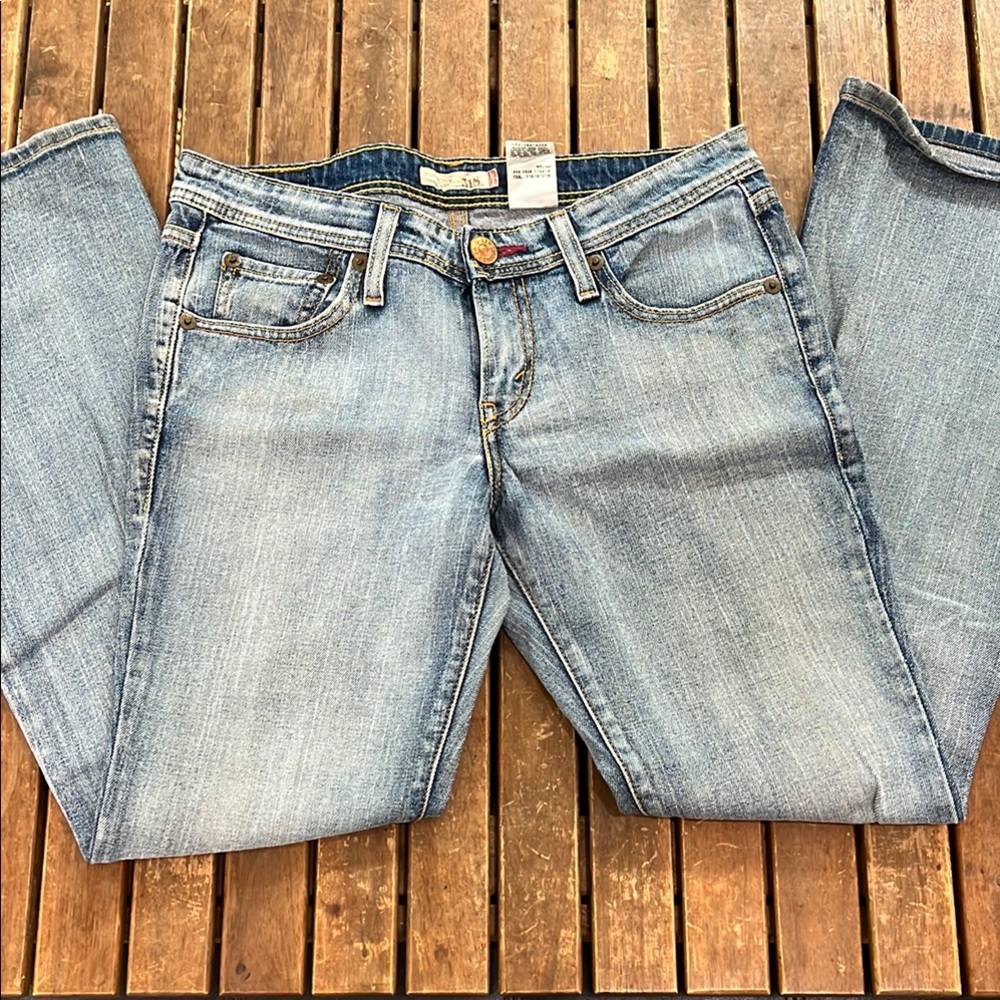 Levi's Light Blue Straight Leg Jeans